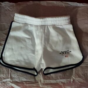 Charlotte Russe White NYC Shorts AS